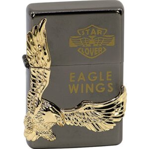 07850 REMO.Benzines öngyújtó fém , rátétes,díszdobozos