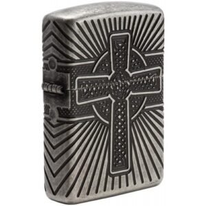 29667 Armor® Kelta kereszt Zippo 360°ban gravírozott