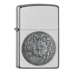 2007645 Zippo öngyújtó rátétes embléma, Óra