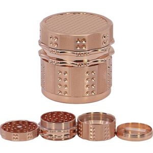 11395 Grinder- dohányörlő fém , 4 részes- 5 cm átmérő