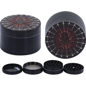 11475 REMO. Grinder-dohányörlő fém, 4 részes- 5 cm átmérő