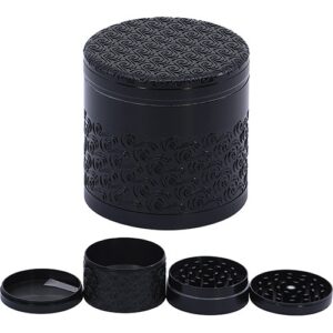 11480 REMO. Grinder-dohányörlő fém, 4 részes- 6,3 cm