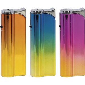 35580 ROYCE.Öngyújtó fém,gáztöltős , több színben -készlet szerint