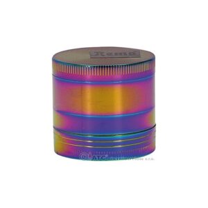 11236 Grinder- dohányörlő fém, 4 részes- 4cm átmérő