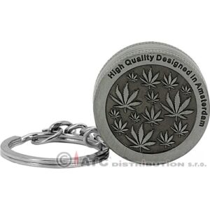 11247 Grinder- dohányőrlő fém , 2 részes - 3 cm átmérő