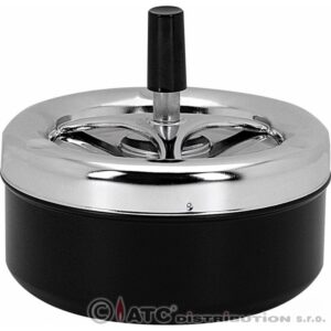 12497 Hamutartó fém , pörgős , 13 cm átmérő