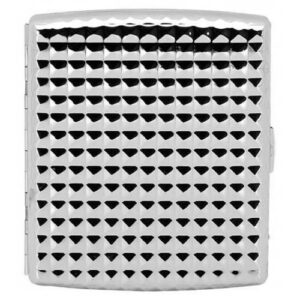 15904 Cigarettatárca fém,normál, 20 szálas,fém lefogó