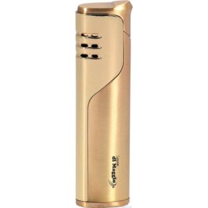 35475 LdM. Öngyújtó fém, piezoelektromos, viharláng ,gáztöltős, díszdobozos