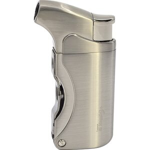 35547 LdM. Öngyújtó fém, szivar, turbó, beépített 2 x lékelő,gáztöltős.