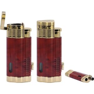 35591 LdM. Öngyújtó fém , 3x vihar láng+lékelő,gáztöltős