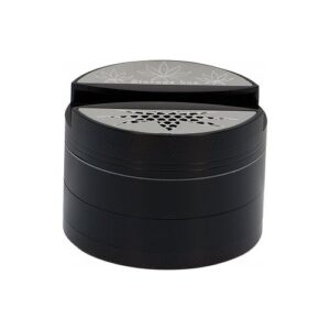 11325 Grinder-dohányőrlő fém , 4 részes - 7,5 cm átmérő