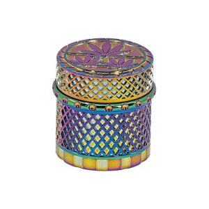 11326 Dohányőrlő fém , 4 részes , 4 cm átmérő