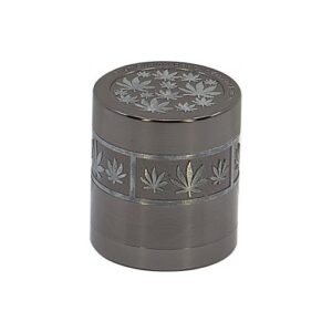 11327 Dohányőrlő fém , 4 részes , 4 cm átmérő