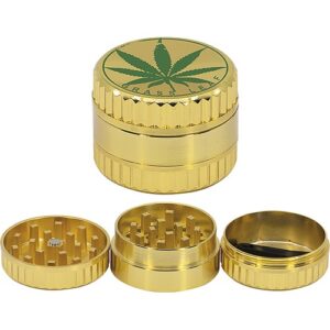 11342 REMO.Grinder-dogányörlő fém ,3 részes-4 cm