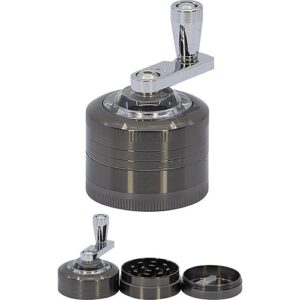 11384 Grinder- dohányörlő fém karos ,3 részes- 4 cm átmérő