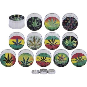 11414 REMO.Grinder-dohányörlő fém , 3 részes-5 cm átm, több minta- készlet szerint