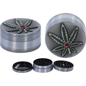 11417 REMO. Grinder-dohányörlő fém ,3 részes- 5 cm átmérő