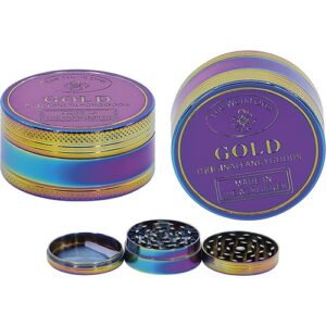 11419.REMO.Grinder- dohányörlő fém, 3 részes x 5 cm átmérő