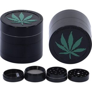 11427 REMO. Grinder-dohányörlő fém, 4 részes- 4 cm átmérő