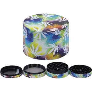 11456 REMO. Grinder-dohányörlő fém, 4 részes- 5 cm átmérő