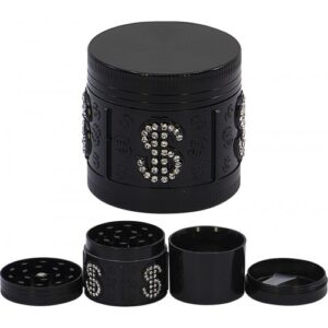 11507 Grinder- dohányörlő fém-4 részes-4 cm átmérő