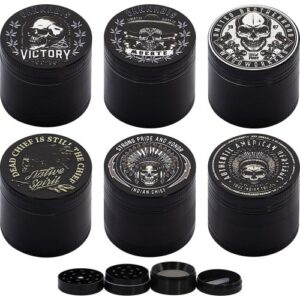 11512.Grinder- dohányörlő fém,4 részes-4 cm átmérő/több minta készlet szerint