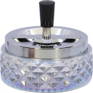 12932. Hamutartó üveg-12 cm átmérő