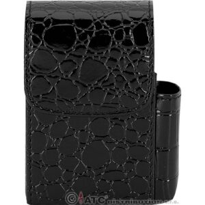 15972 Cigaretta + öngyújtó tartó, övre fűzhető 100 x 59 x 25 mm