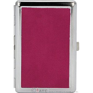 40120 MEEX. Cigarettatárca 100-as. slim , fém lefogó , több színben-készlet szerint