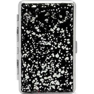 40129 LdM. Cigarettatárca textilbőr 100-as. 10-14 szálas , fém lefogó,több színben-készlet szerint