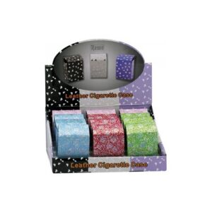 40503 REMO. Cigaretta tartó normál , karton külső-bársony belső,több színben