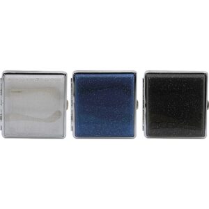 40561 Meex. Cigarettatárca normál ,20-24 szálas, fém lefogó ,több színben