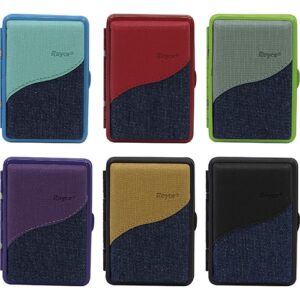 40577Royce Cigarettatárca normál ,10-14 szálas , fém lefogó, több színben-készlet szerint