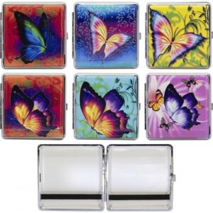 40609 REMO. Cigarettatárca normál-20szálas,gumi lefogó,több színben készlet szerint