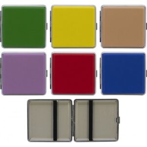 40627 REMO.Cigarettatárca normál,20 szálas,gumilefogó,több színben-készlet szerint