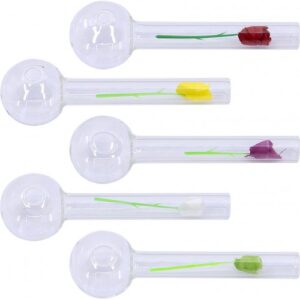 58594 REMO.Üveg pipa-10 cm/csak színtelenben