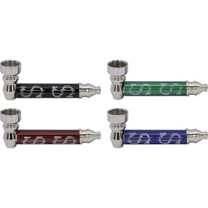 58597 REMO. Fémpipa ,8 cm -több színben-készlet szerint