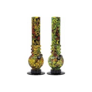 67437 Bong pipa akril , 26 cm , több mintával