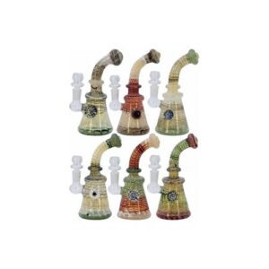 67486 REMO.Üveg bong pipa-17 cm,több színben-készlet szerint