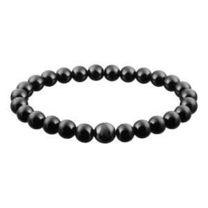 2007167 Zippo gyöngy karkötő féldrágakő acháttal 22cm