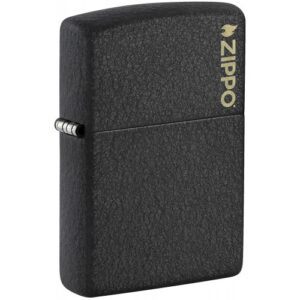 Classic Black Crackle® Zippo Logo SKU: 236zl