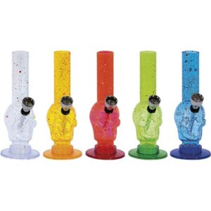 67423 Bong pipa akril-15 cm,több színben-készlet szerint