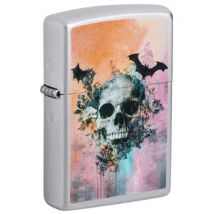 Skull with bats 47458